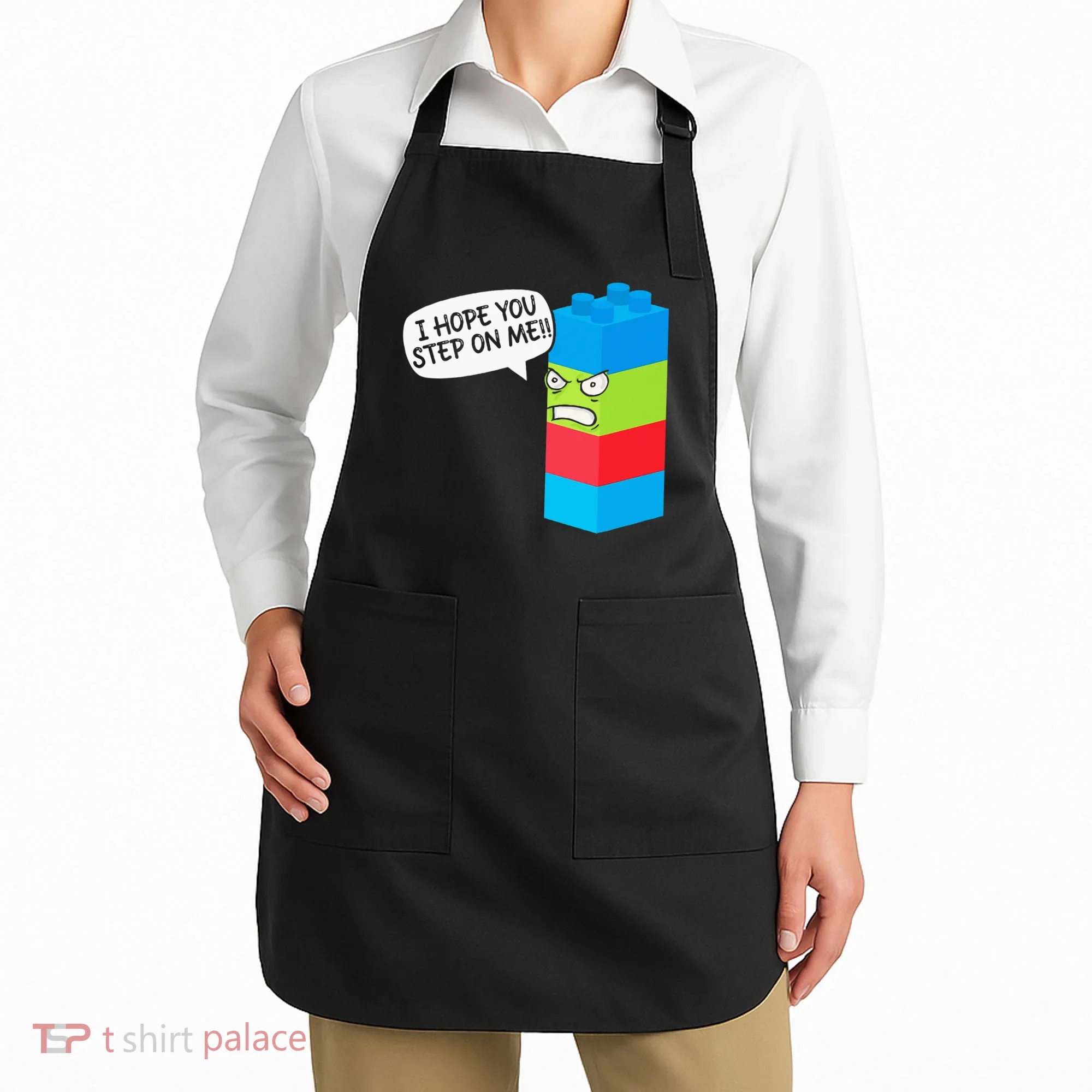 Master Builder Bricks Blocks Play Toy Apron