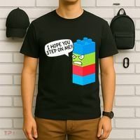 Master Builder Bricks Blocks Play Toy T-Shirt thumb 6