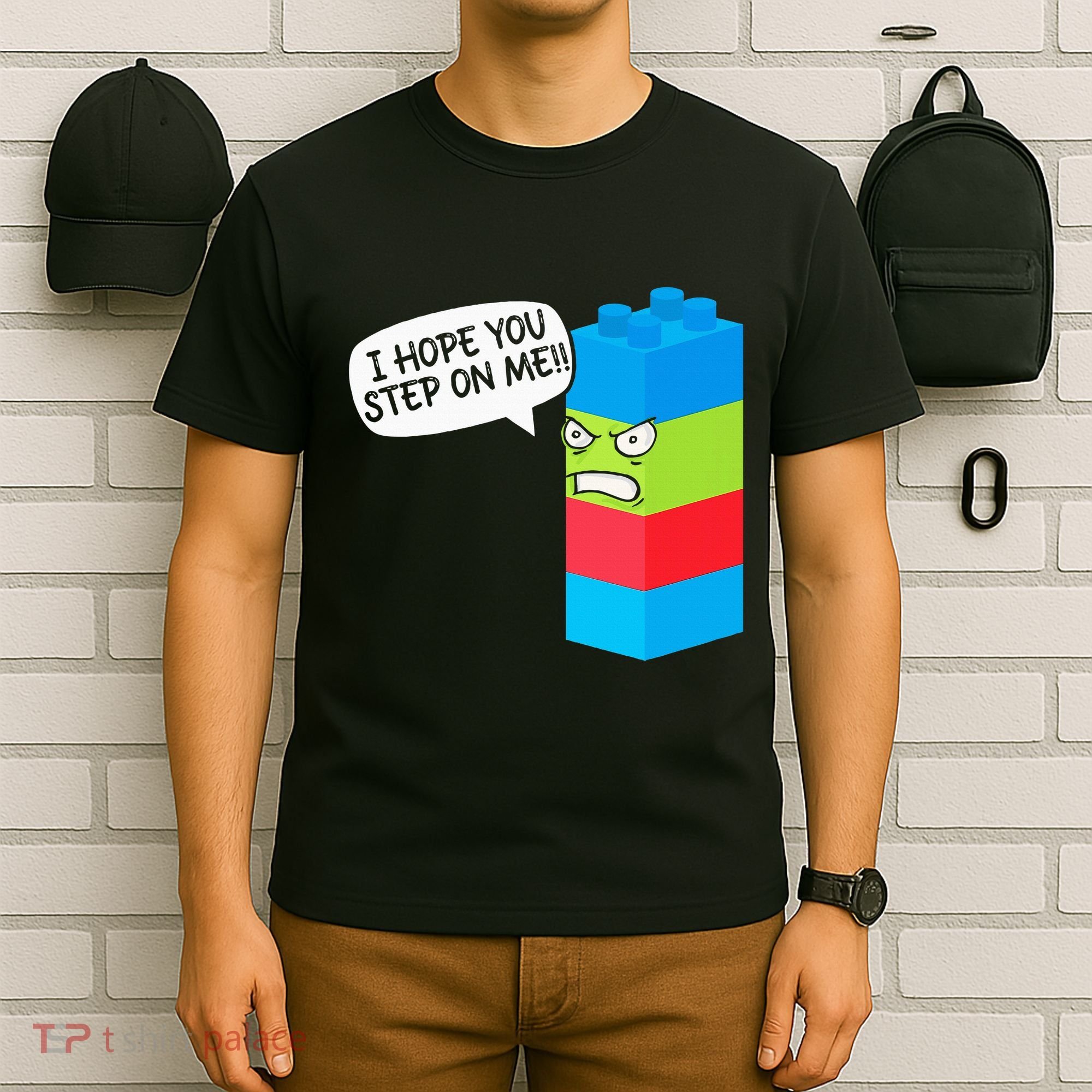 Master Builder Bricks Blocks Play Toy T-Shirt