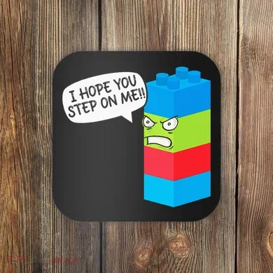 Master Builder Bricks Blocks Play Toy Coaster