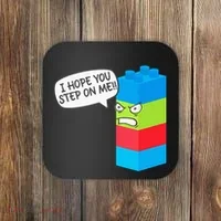 Master Builder Bricks Blocks Play Toy Coaster thumb 0