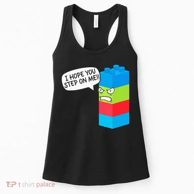 Master Builder Bricks Blocks Play Toy Women's Tank Top