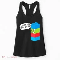 Master Builder Bricks Blocks Play Toy Women's Tank Top thumb 0