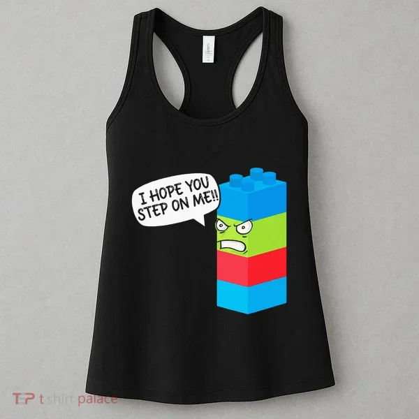 Master Builder Bricks Blocks Play Toy Women's Tank Top