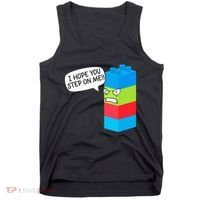 Master Builder Bricks Blocks Play Toy Tank Top thumb 0