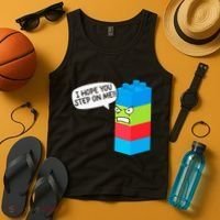 Master Builder Bricks Blocks Play Toy Tank Top thumb 4