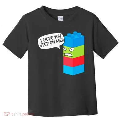 Master Builder Bricks Blocks Play Toy Toddler T-Shirt