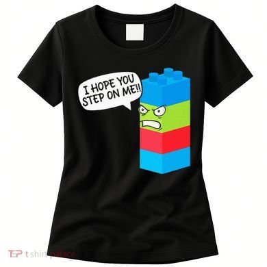 Master Builder Bricks Blocks Play Toy Women's T-Shirt