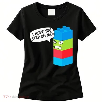 Master Builder Bricks Blocks Play Toy Women's T-Shirt