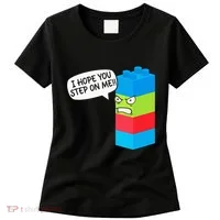 Master Builder Bricks Blocks Play Toy Women's T-Shirt thumb 0