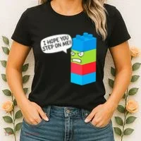 Master Builder Bricks Blocks Play Toy Women's T-Shirt thumb 2