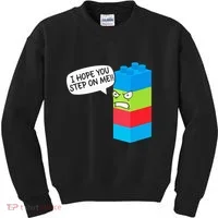 Master Builder Bricks Blocks Play Toy Kids Sweatshirt thumb 0