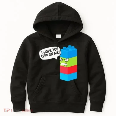 Master Builder Bricks Blocks Play Toy Kids Hoodie