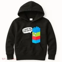 Master Builder Bricks Blocks Play Toy Kids Hoodie thumb 0
