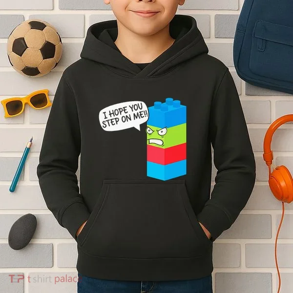 Master Builder Bricks Blocks Play Toy Kids Hoodie