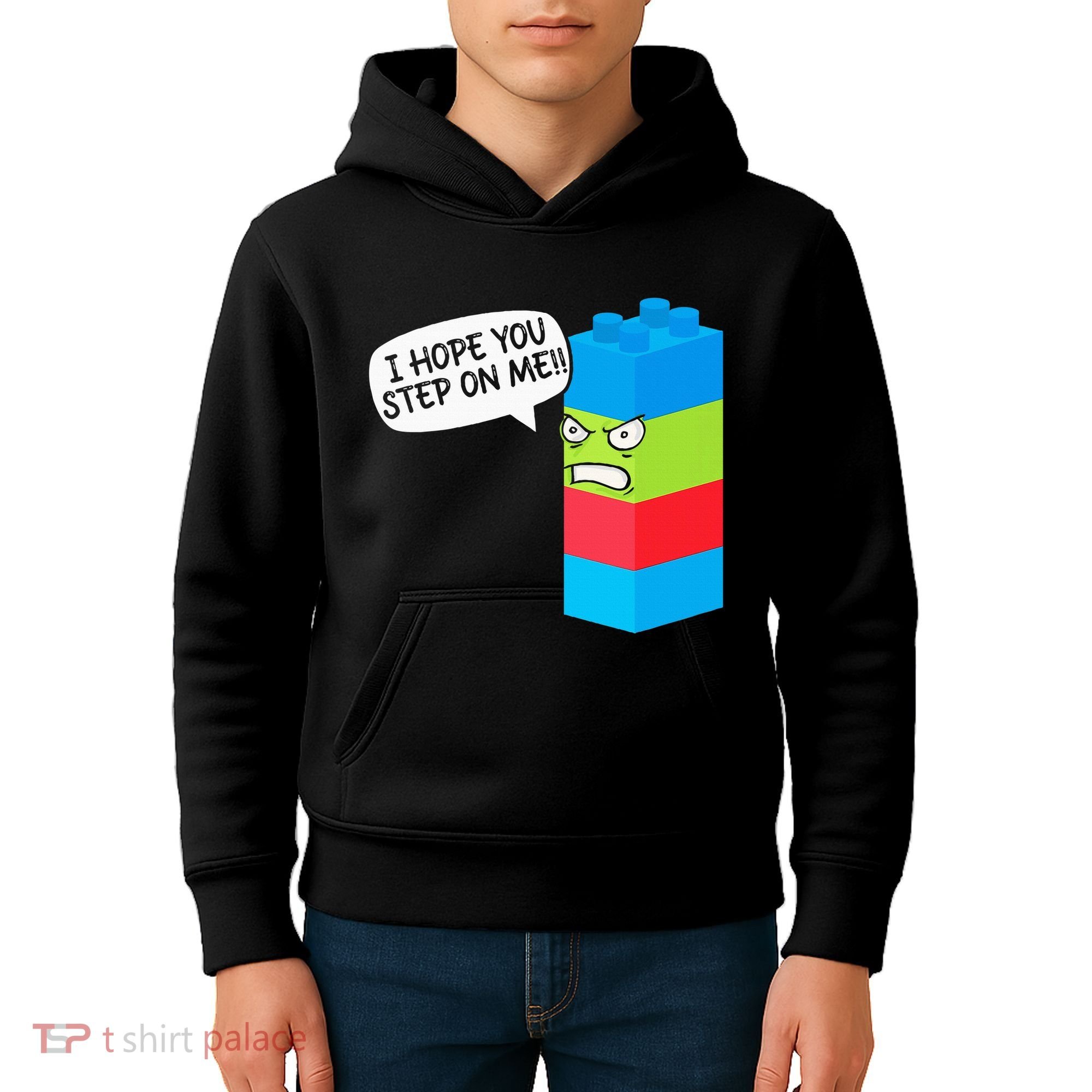 Master Builder Bricks Blocks Play Toy Kids Hoodie