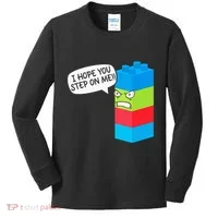 Master Builder Bricks Blocks Play Toy Kids Long Sleeve Shirt thumb 0