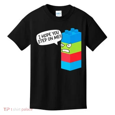 Master Builder Bricks Blocks Play Toy Kids T-Shirt