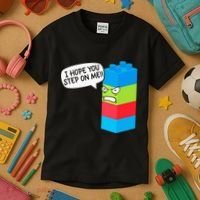 Master Builder Bricks Blocks Play Toy Kids T-Shirt thumb 3