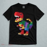 Master Builder Building Bricks Dinosaur T-Rex T-Shirt thumb 5