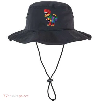 Master Builder Building Bricks Dinosaur T-Rex Bucket Hat