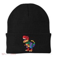 Master Builder Building Bricks Dinosaur T-Rex Beanie thumb 0