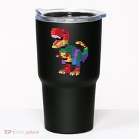 Master Builder Building Bricks Dinosaur T-Rex Tumbler thumb 0