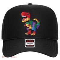 Master Builder Building Bricks Dinosaur T-Rex Hat thumb 0