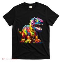 Master Builder Bricks Blocks Play Toys Dinosaur T-Shirt thumb 0