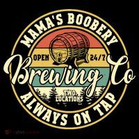Mama Boobery Breastfeeding Brewery New Mom Brewing Co Retro Coffee Mug thumb 5