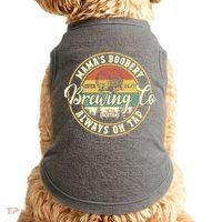 Mama Boobery Breastfeeding Brewery New Mom Brewing Co Retro Doggie Tank thumb 0