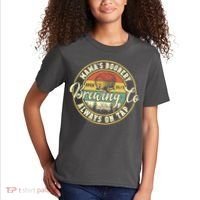 Mama Boobery Breastfeeding Brewery New Mom Brewing Co Retro Kids T-Shirt thumb 2