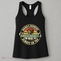 Mama Boobery Breastfeeding Brewery New Mom Brewing Co Retro Women's Tank Top thumb 3
