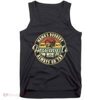 Mama Boobery Breastfeeding Brewery New Mom Brewing Co Retro Tank Top thumb 0
