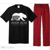 Mama Bear Brain Tumor Awareness Shirt For Women Men Pajama Set thumb 0