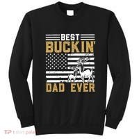 Men Best Buckin Dad Ever Deer Hunting Bucking Fathers Day Gift Sweatshirt thumb 0