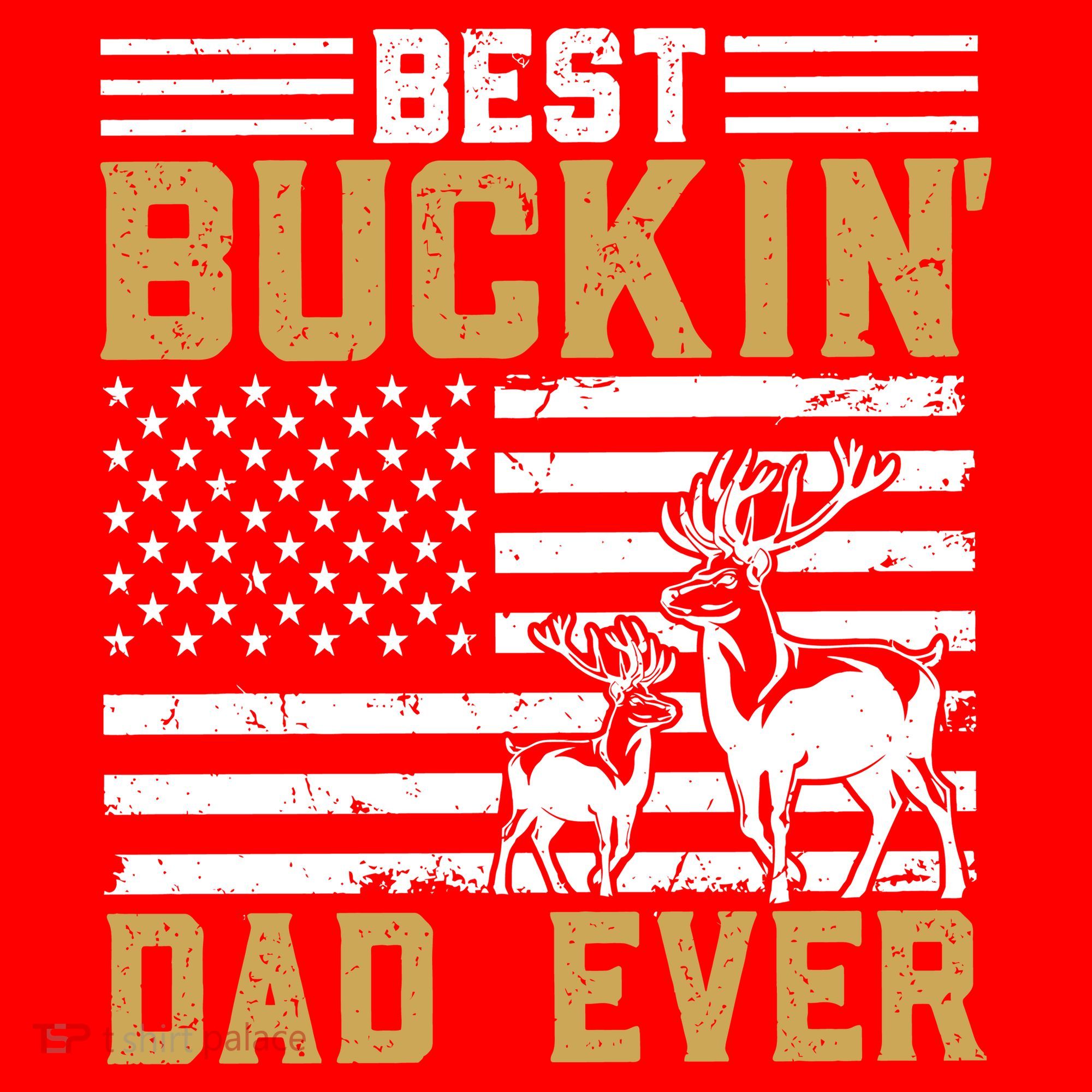 Men Best Buckin Dad Ever Deer Hunting Bucking Fathers Day Gift Santa Hat