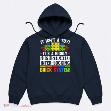 Master Builder Bricks Blocks Play Toys Hoodie