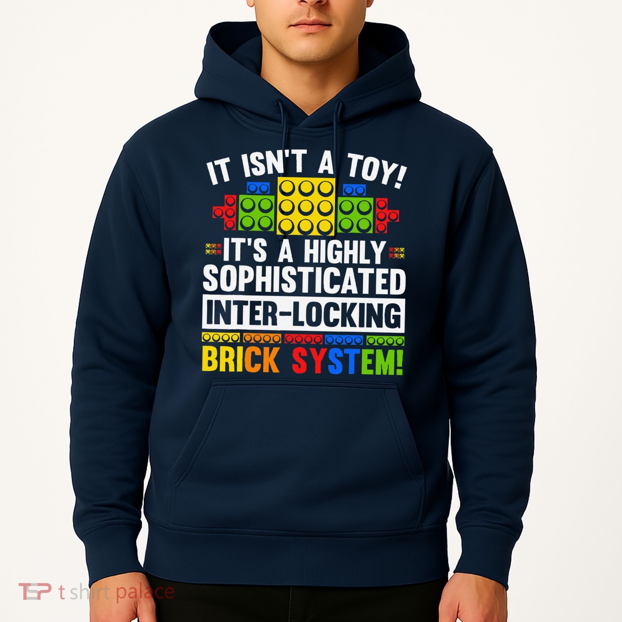 Master Builder Bricks Blocks Play Toys Hoodie