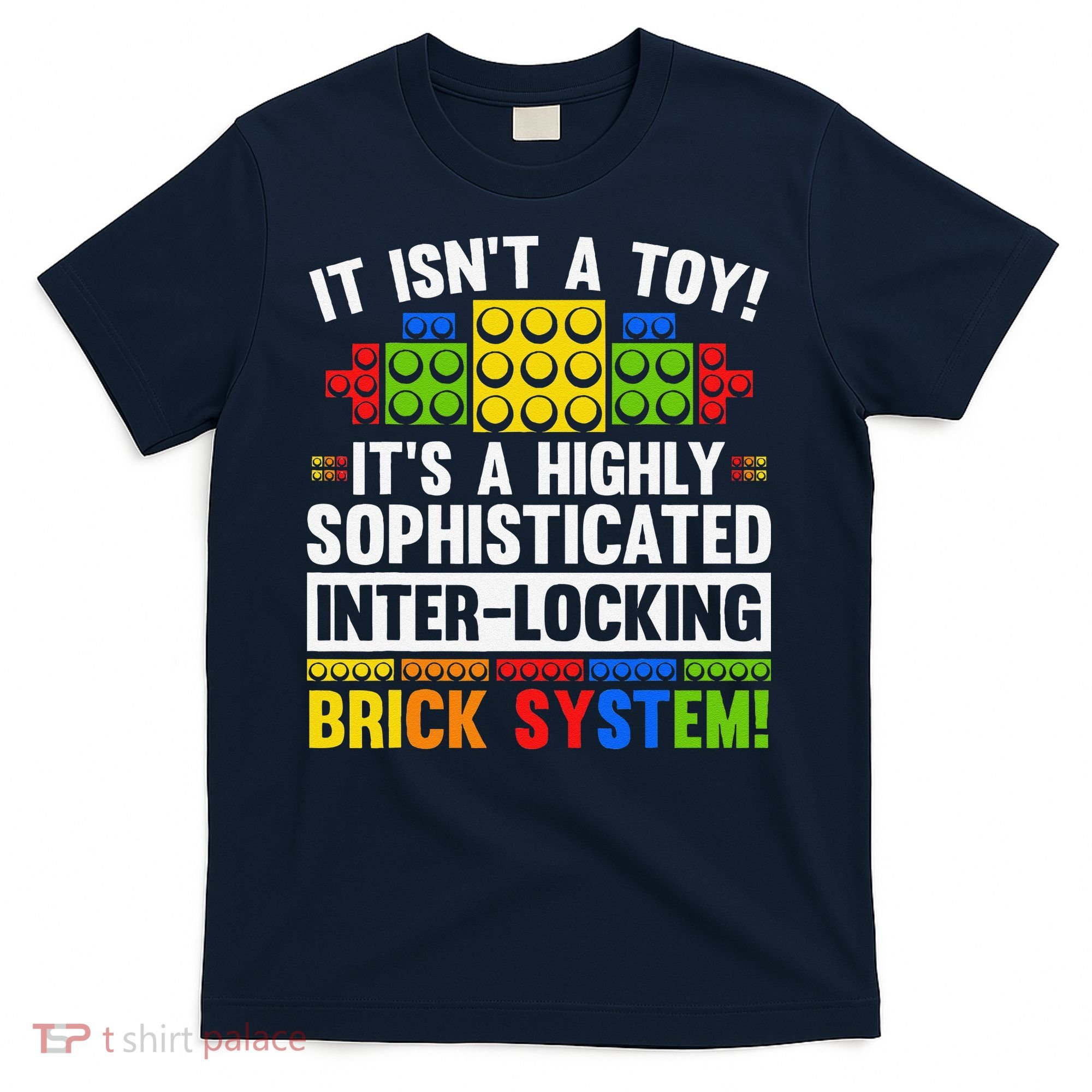 Master Builder Bricks Blocks Play Toys T-Shirt