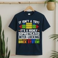 Master Builder Bricks Blocks Play Toys T-Shirt thumb 2