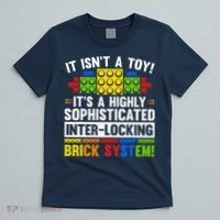 Master Builder Bricks Blocks Play Toys T-Shirt thumb 5