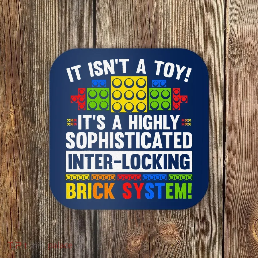 Master Builder Bricks Blocks Play Toys Coaster