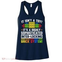 Master Builder Bricks Blocks Play Toys Women's Tank Top thumb 0