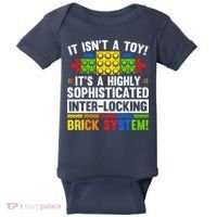 Master Builder Bricks Blocks Play Toys Baby Bodysuit thumb 0