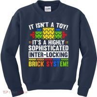 Master Builder Bricks Blocks Play Toys Kids Sweatshirt thumb 0