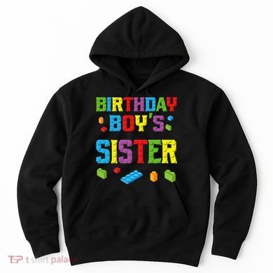 Master Builder Birthday Sister Building Bricks Blocks Hoodie