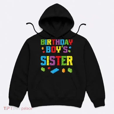 Master Builder Birthday Sister Building Bricks Blocks Hoodie