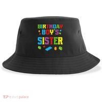 Master Builder Birthday Sister Building Bricks Blocks Sustainable Bucket Hat thumb 0