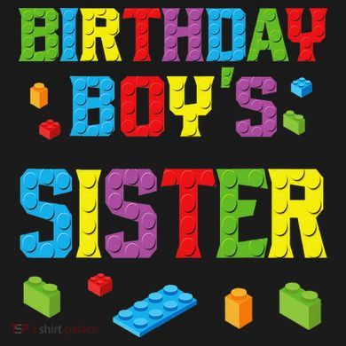 Master Builder Birthday Sister Building Bricks Blocks Baby Long Sleeve Bodysuit